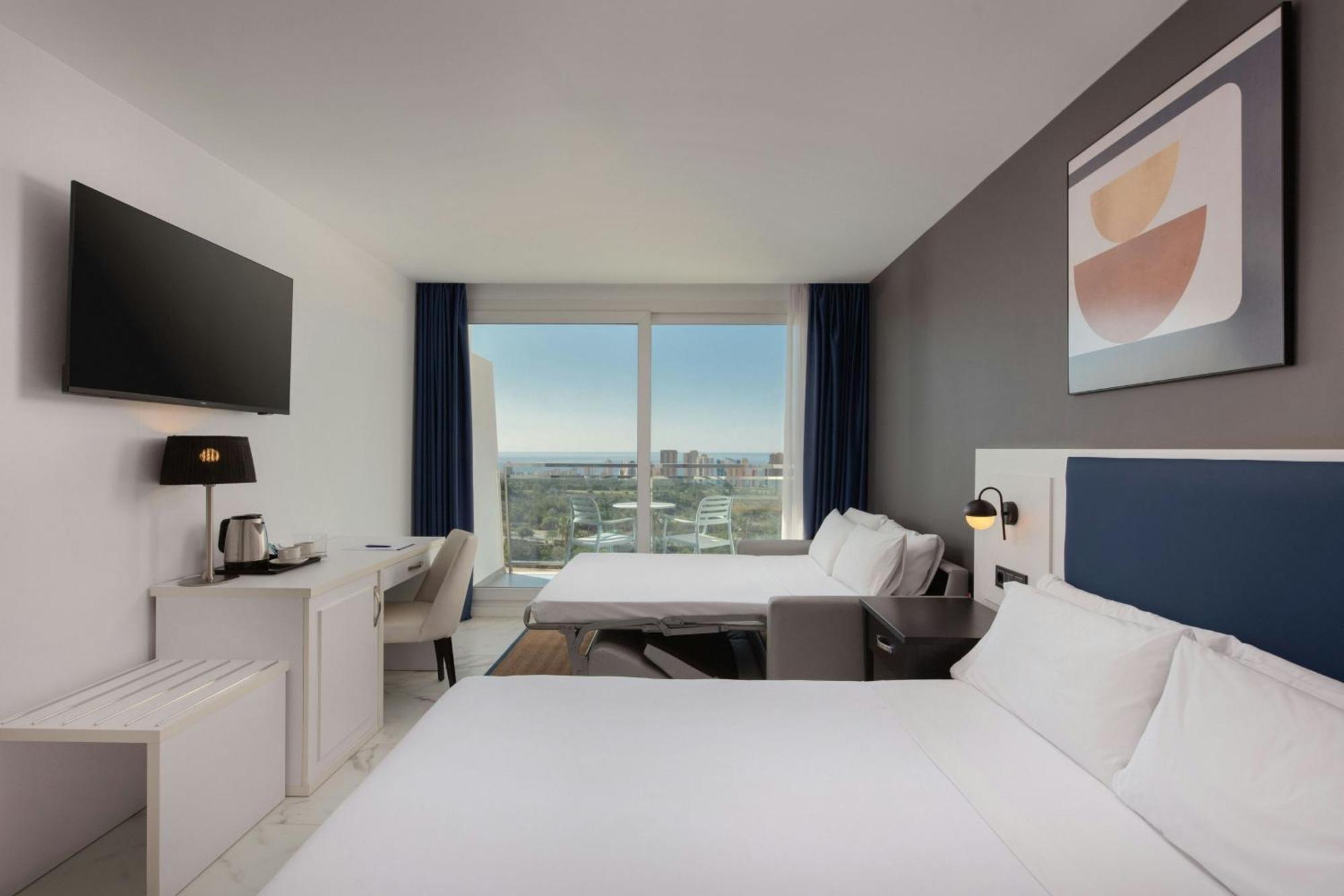 Classic Double Room Sofa Bed Balcony Sea View