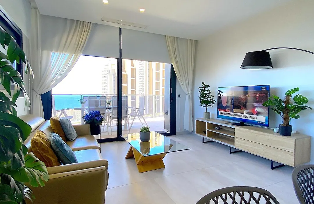 Lujoso Apartament Con Impresionantes Vistas Al Mar-1