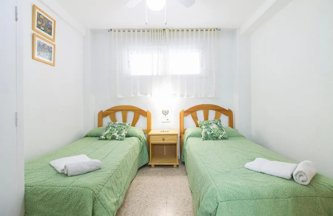 Apartamento Playa De Levante,Parking, Aire Dos Habitaciones Y Dos Banos Vistas Playa Y Jardin-1