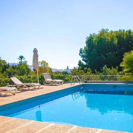 Villa Altozano With Pool, Barbeque, Large Garden, And Fantastic Sea Views-3