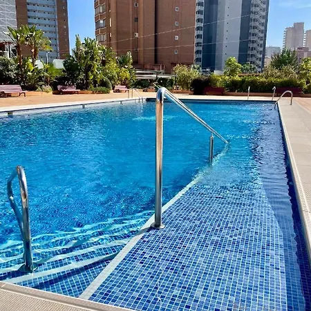 Seaview Apartment With Pool At Torremar-2